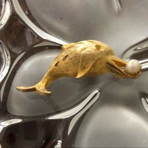 Woman or Older Child’s Dolphin Brooch